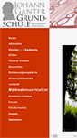 Mobile Screenshot of johann-ganter-grundschule-broggingen.de